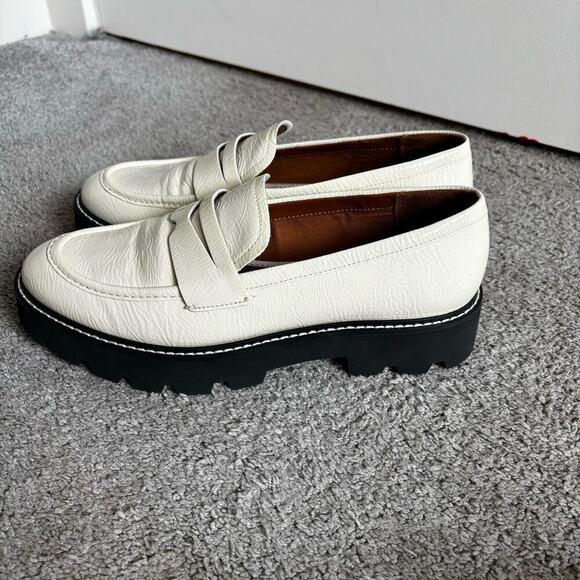 Franco Sarto Womens Balin Lug Sole Penny Loafer SZ 9.5 - Picture 3 of 7